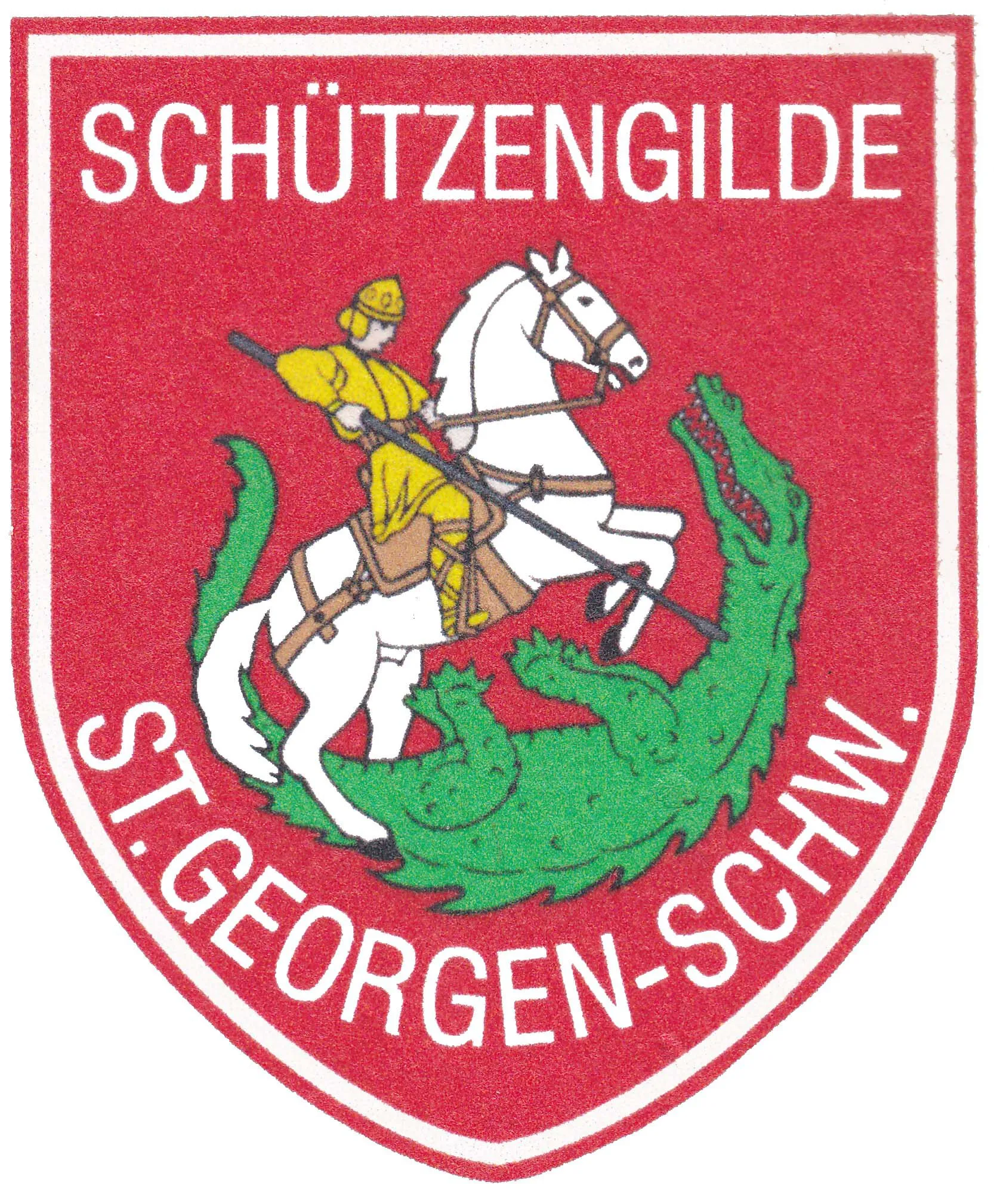 Vereinswappen der Schützengilde St. Georgen als Platzhalter, ein Porträt von Klaus Fischer liegt noch nicht vor